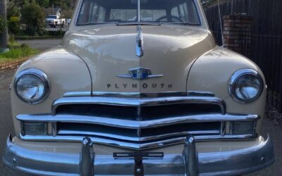 Plymouth deluxe woody wagon 1950