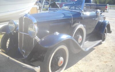 Pontiac 401 1931 Convertible