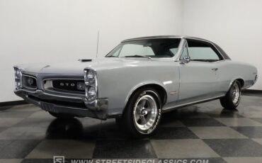 Pontiac-Gto-1966-Silver-Black-1