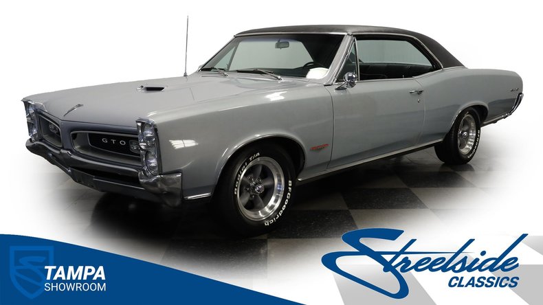 Pontiac-Gto-1966-Silver-Black-8