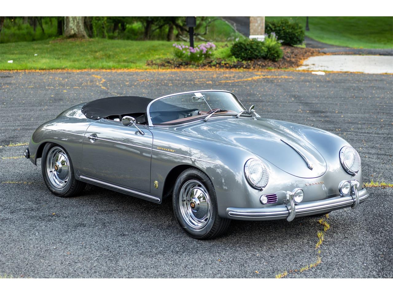 Porsche-356-replica-1957-Seal-Gray-Brown-Diamond-Stitch-2