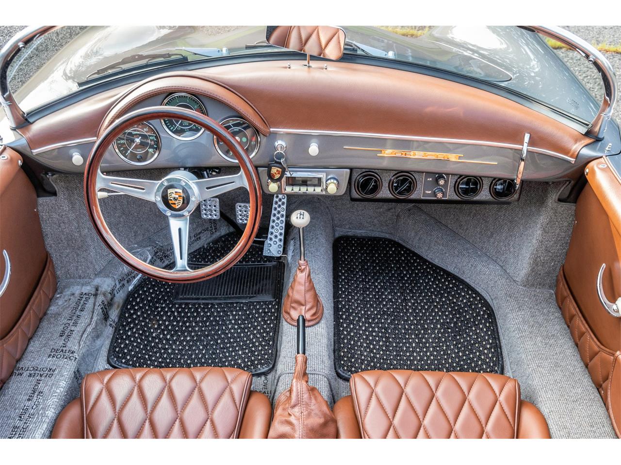 Porsche-356-replica-1957-Seal-Gray-Brown-Diamond-Stitch-28