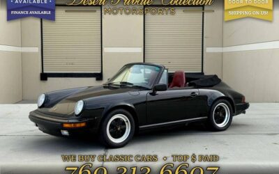 Porsche 911 3.2 convertible 1985