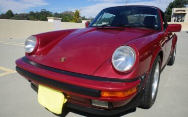 Porsche-911-carrera-1989-red