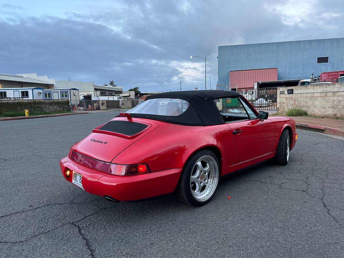 Porsche-911-carrera-4-cabriolet-1990-red-1