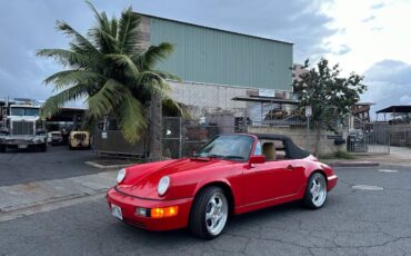Porsche-911-carrera-4-cabriolet-1990-red