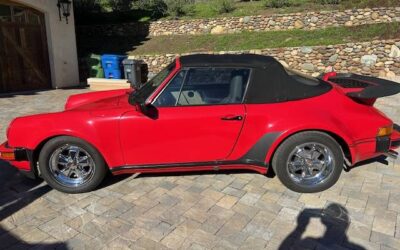 Porsche 911 sc cabriolet 1983