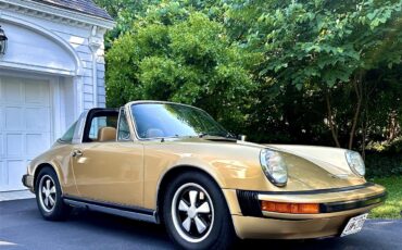 Porsche-911s-2dr-targa-1976-Platinum-metalic-Tan