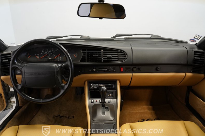 Porsche-968-1994-White-Tan-8