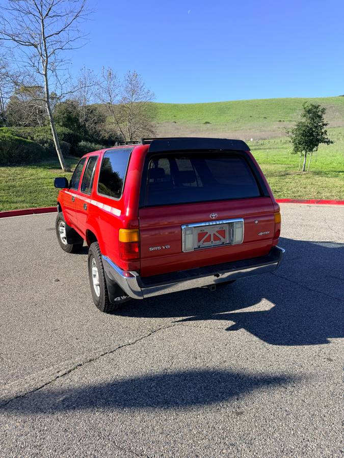 Toyota-4runner-1992-red