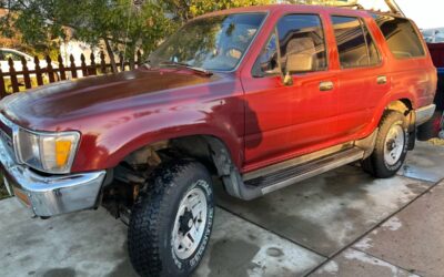 Toyota 4runner sr5 4×4 1990