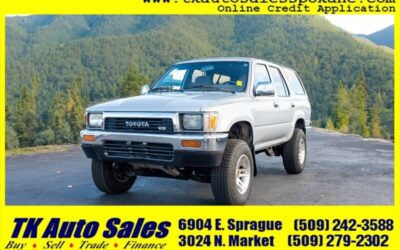Toyota 4runner sr5 v6 1990