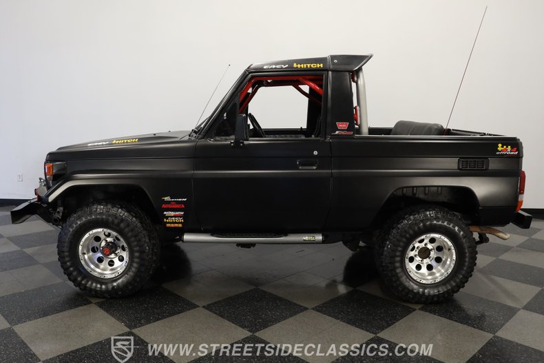 Toyota-Land-cruiser-1995-Matte-Black-Black