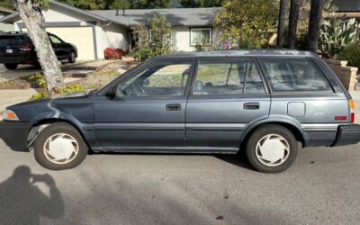 Toyota corolla wagon 1991