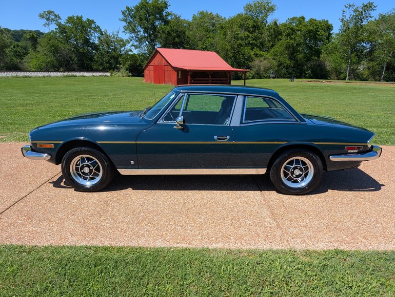 Triumph-Stag-1973-British-Racing-Green-Black