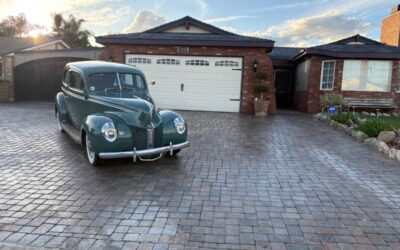 Two door ford sedan 1940