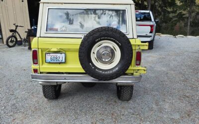 Vintage ford bronco 1973