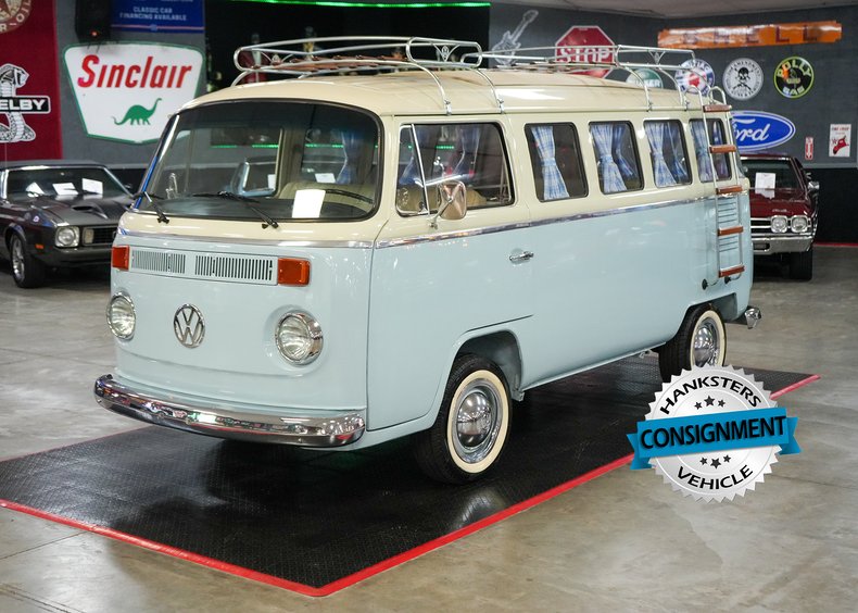 Volkswagen-Other-1976-Light-Blue-Tan-14