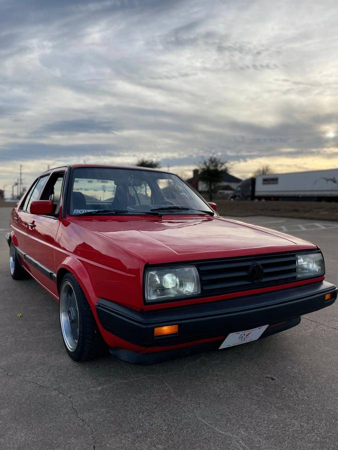 Volkswagen-jetta-1991-red-5