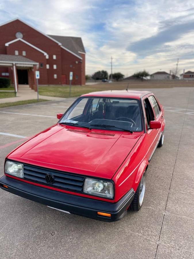 Volkswagen-jetta-1991-red-9
