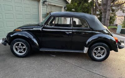 Volkswagen super beetle convertible 1979