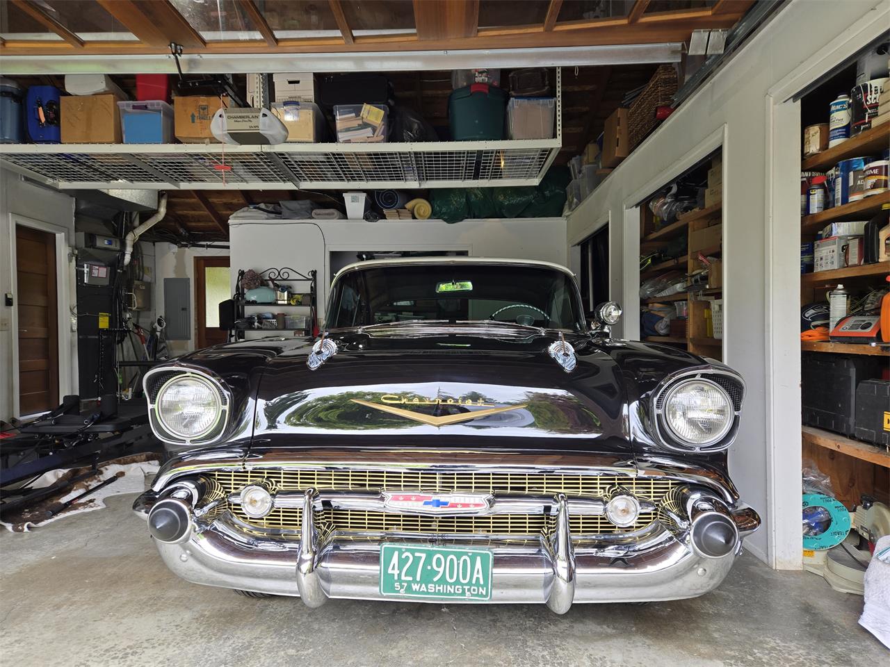 Chevrolet-Bel-air-1957-Onyx-Black-and-ivory-Silver