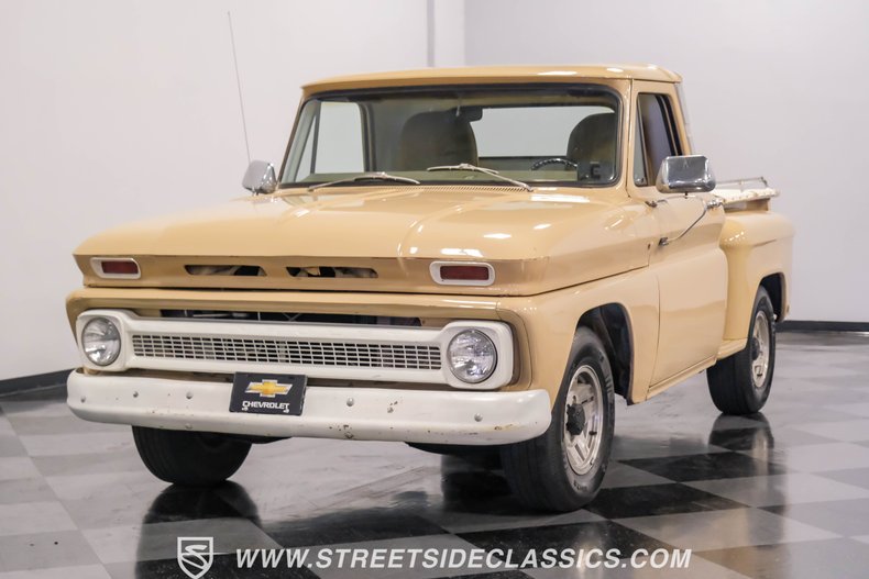 Chevrolet-C10-1966-Tan-Tan-49
