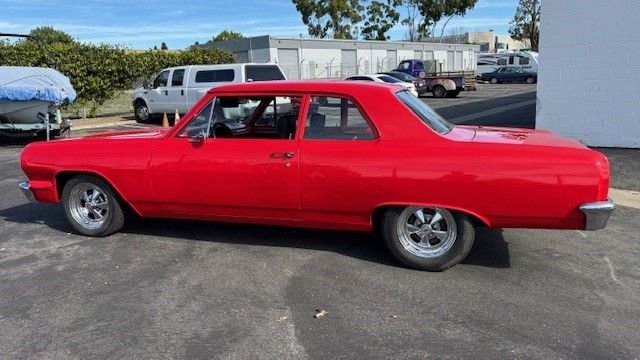 Chevrolet-Chevelle-1965-Red-black