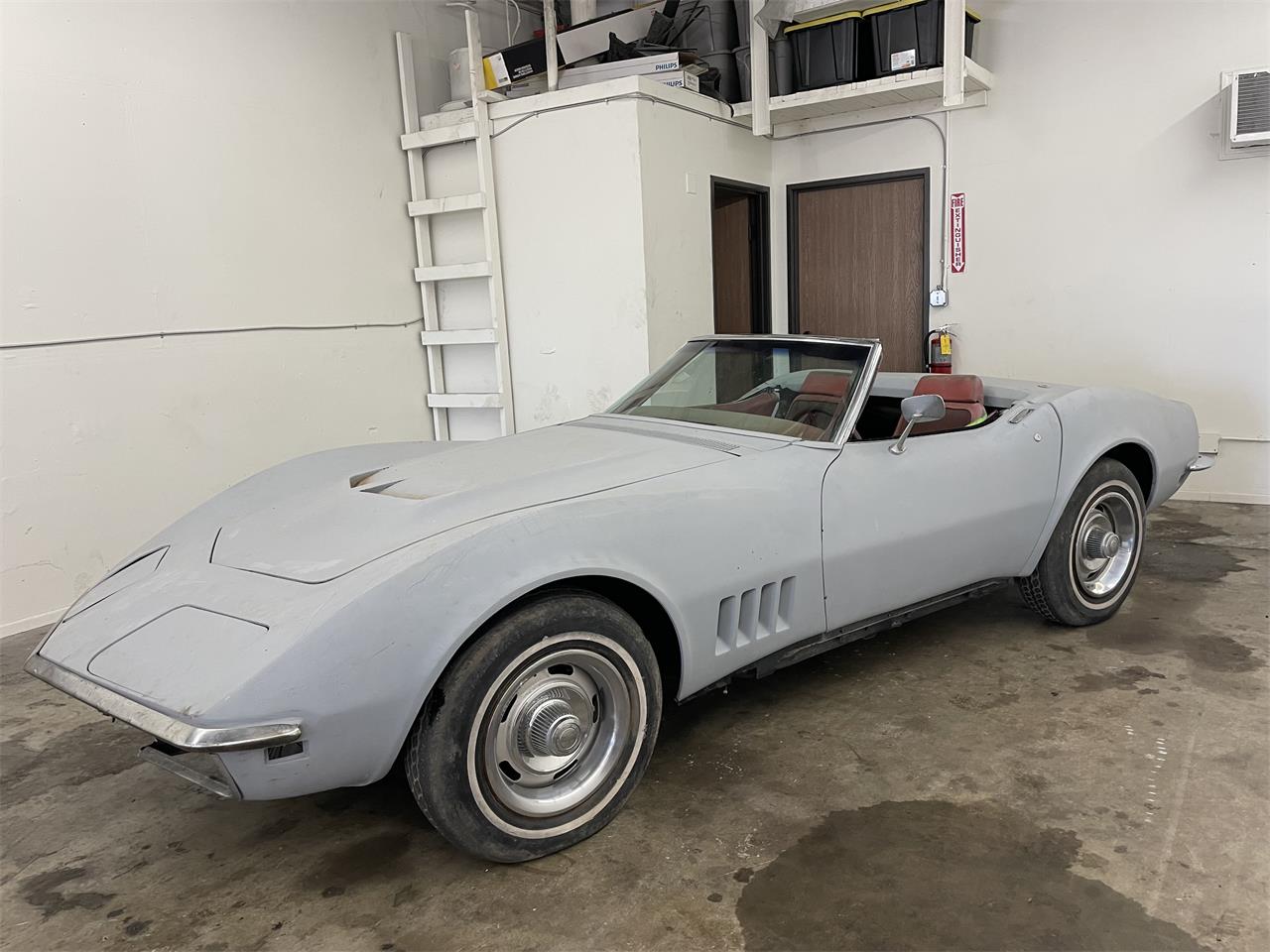 Chevrolet-Corvette-1969-Blue-Blue