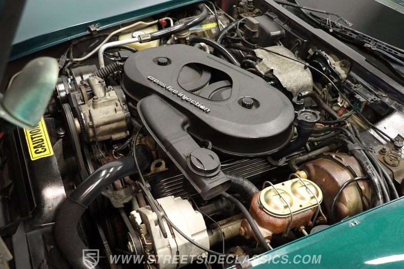 Chevrolet-Corvette-1982-Green-Tan-14