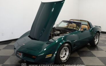 Chevrolet-Corvette-1982-Green-Tan-31