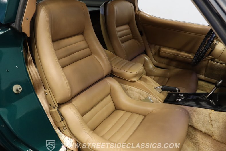 Chevrolet-Corvette-1982-Green-Tan-38