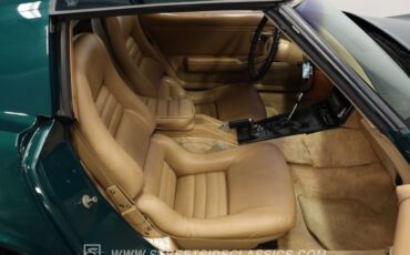 Chevrolet-Corvette-1982-Green-Tan-39