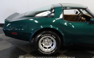 Chevrolet-Corvette-1982-Green-Tan-46