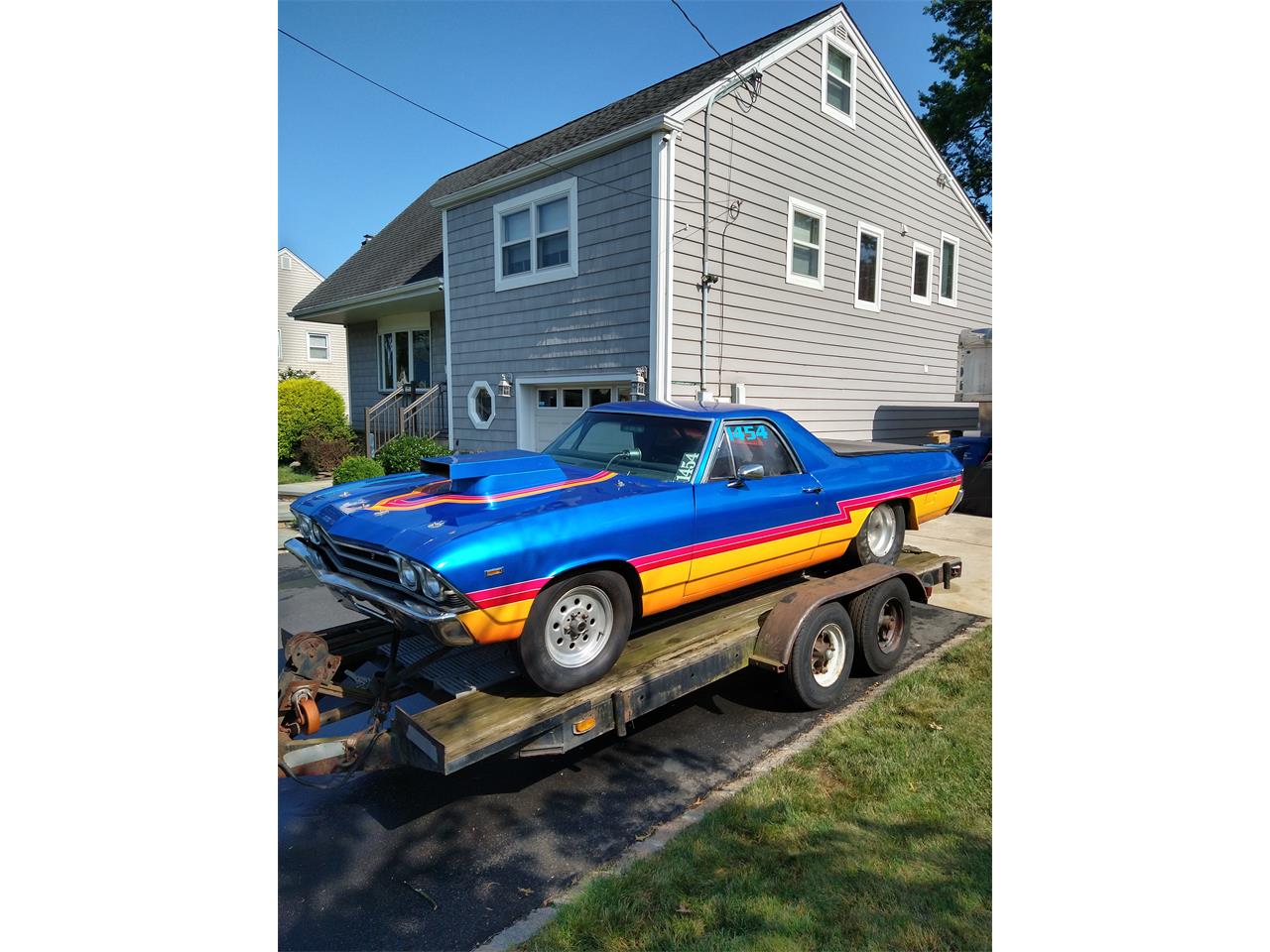 Chevrolet-El-camino-ss-1969-Blue-Blue