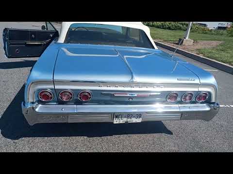 Chevrolet-Impala-ss-1964-Silver-Blue-Black
