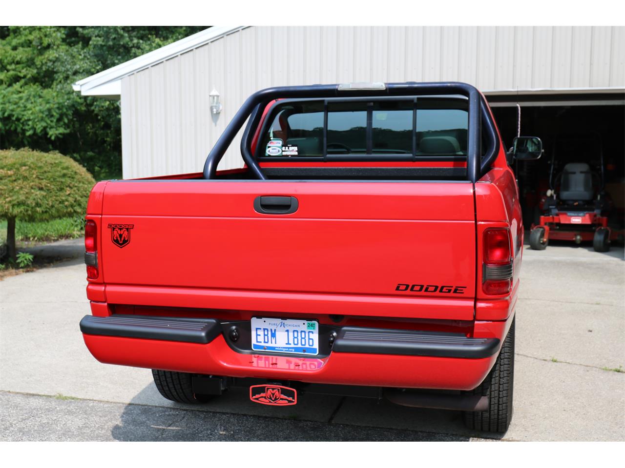 Dodge-1500-1994-Red-Grey