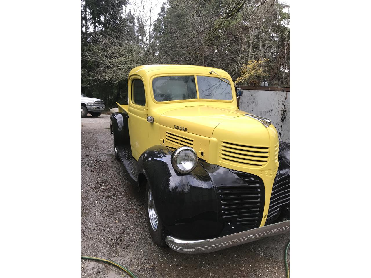 Dodge-Pickup-1945-Yellow-Black