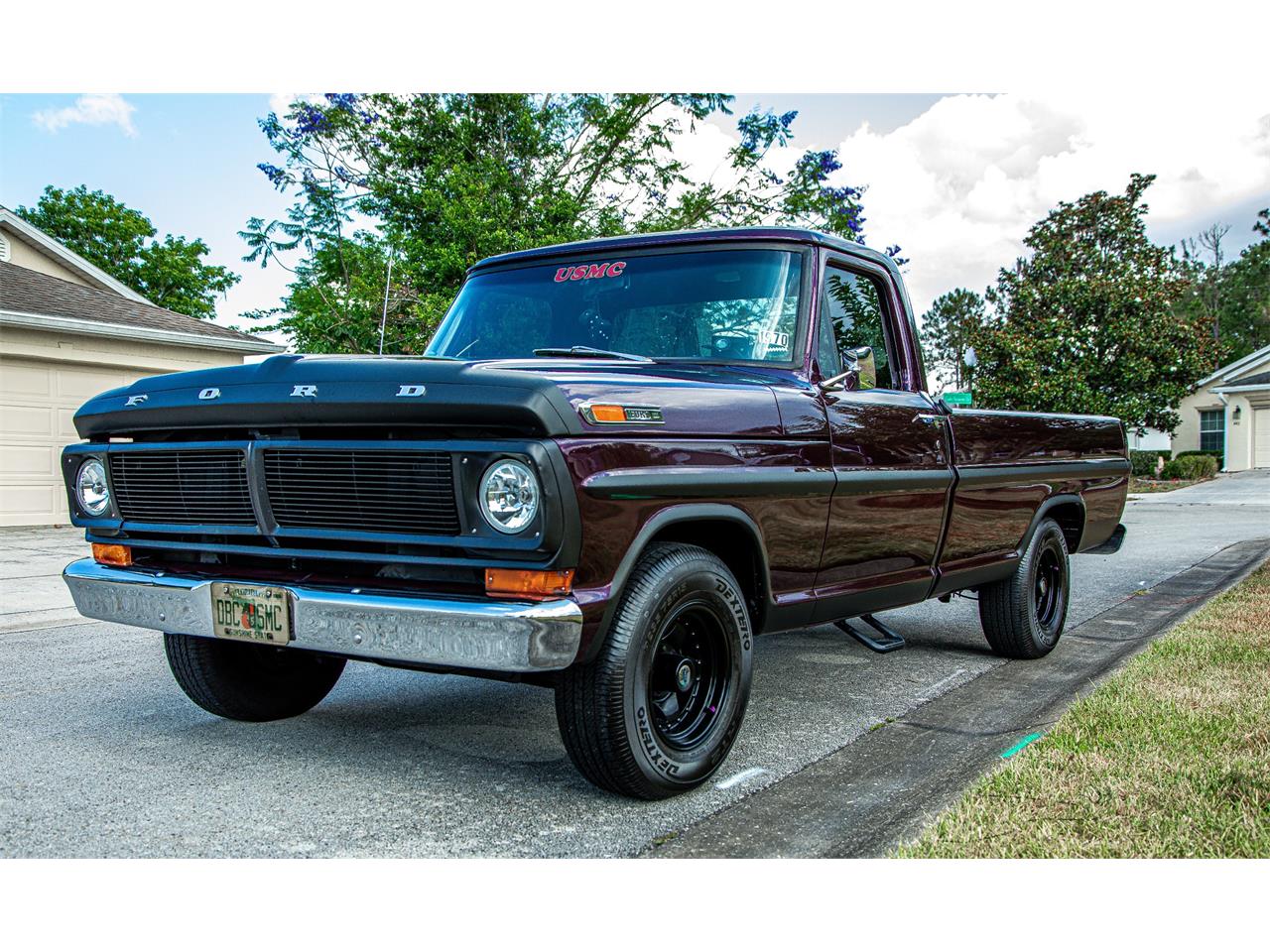 Ford-F100-1970-BLACK-CHERRY-PEARL-BURGUNDY-amp-SILVER