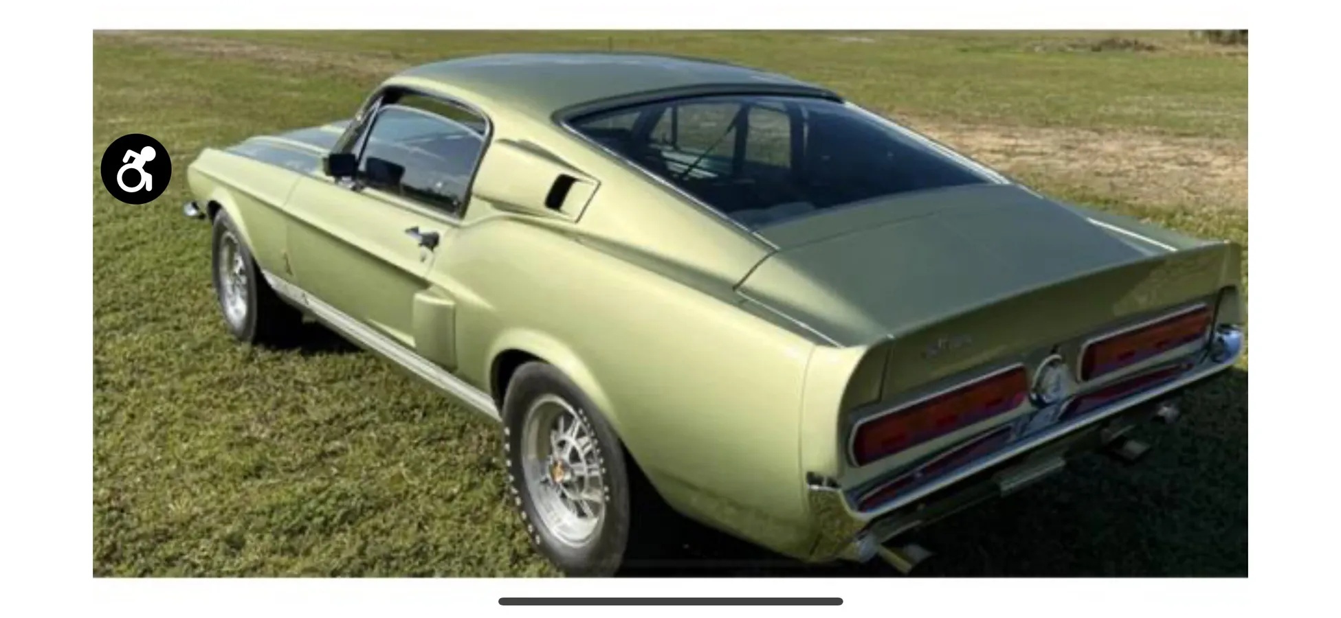 Ford-Mustang-1967-Lime-Gold