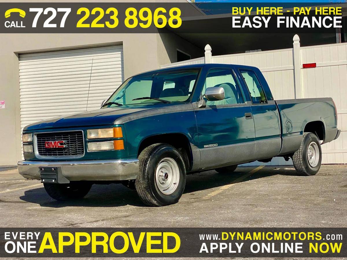 Gmc-sierra-1996-green