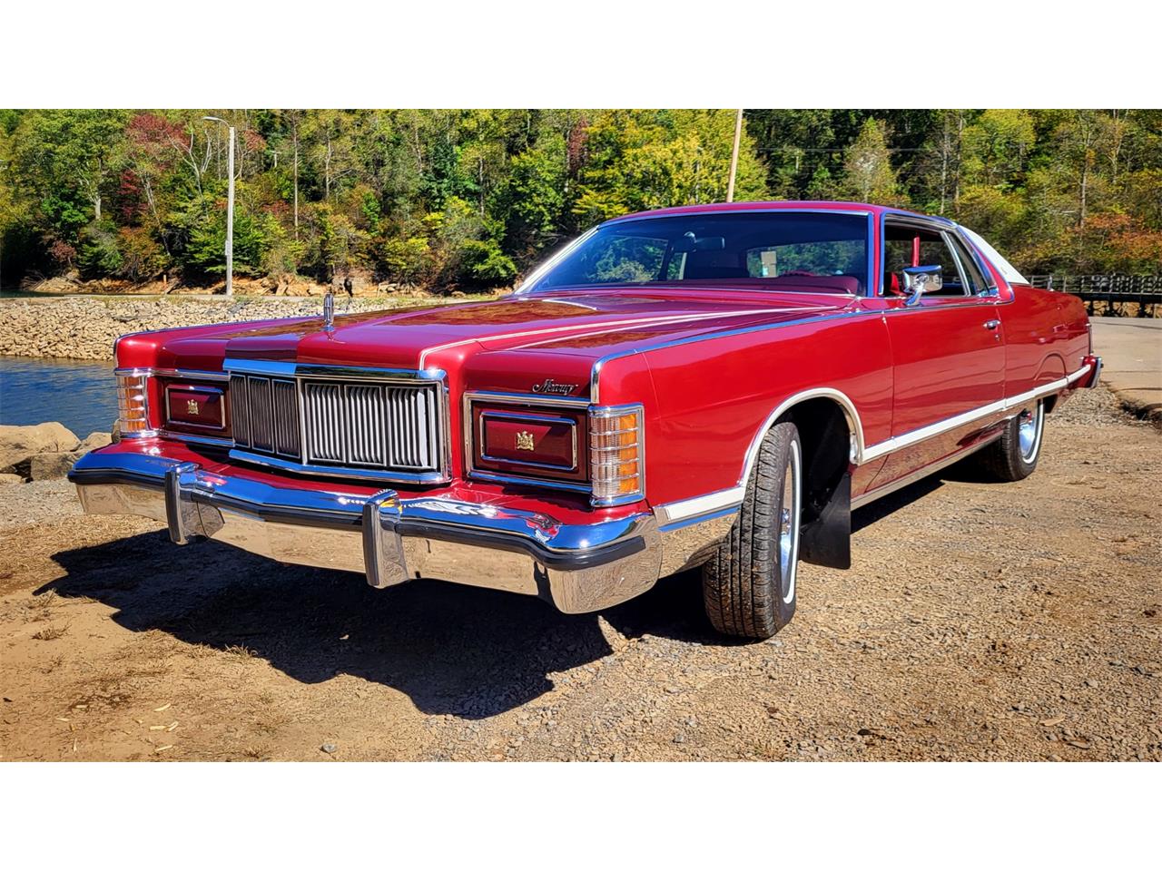 Mercury-Grand-marquis-1978-Medium-red-metallic-Burgundy