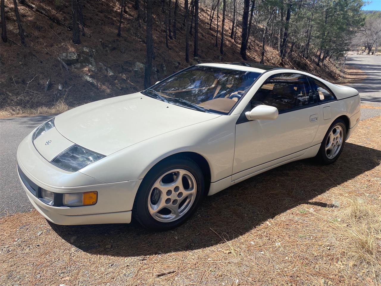 Nissan-300zx-1993-Pearl-White-Tan-Leather