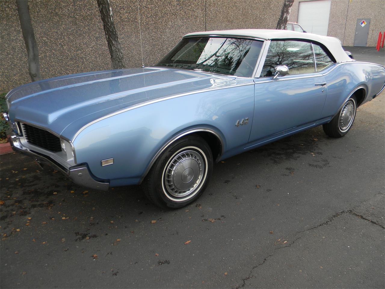 Oldsmobile-442-1969-Blue-Black