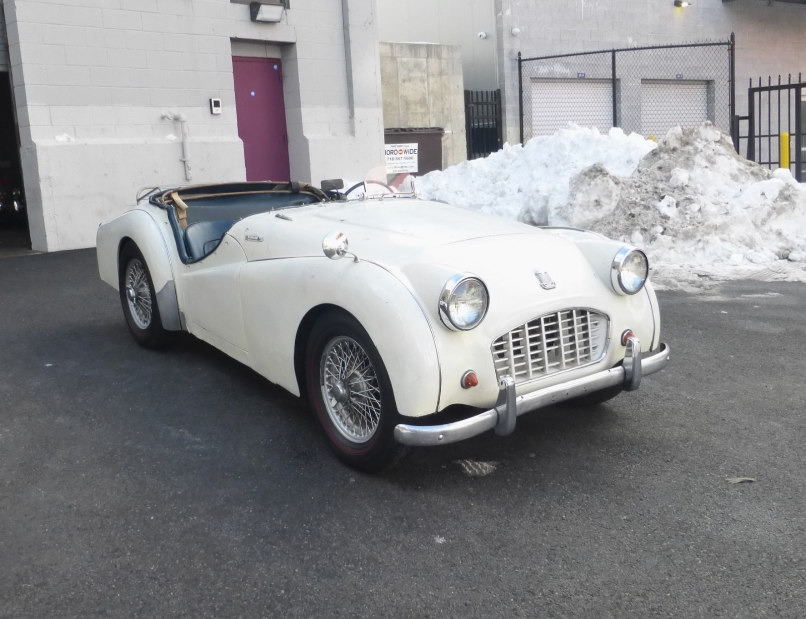 Triumph TR3 1956 Convertible