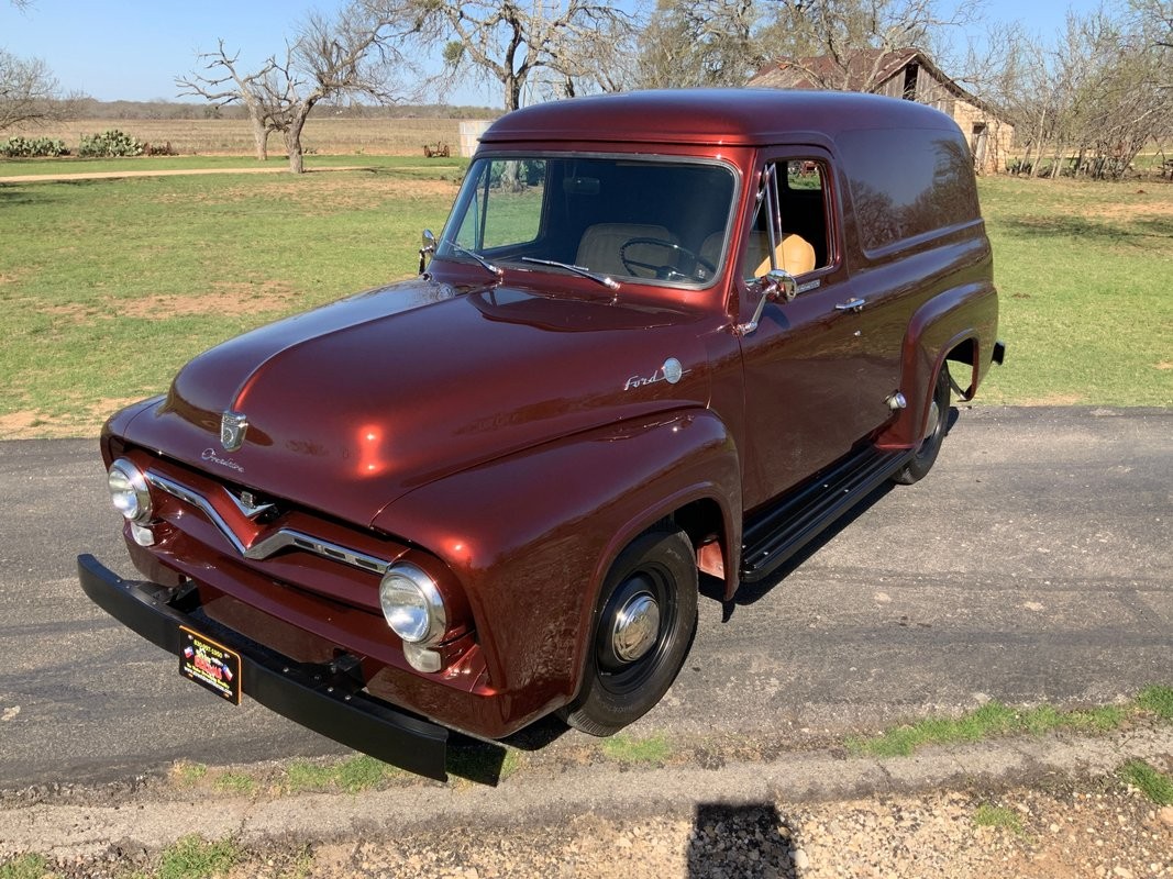 Ford-Panel-1955-Van-Tan
