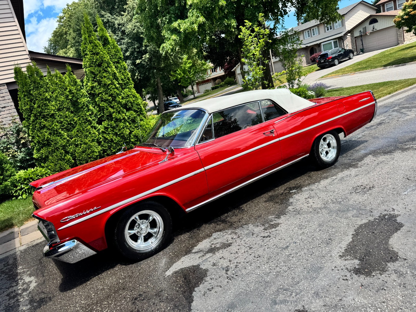 Pontiac-Catalina-1963-Convertible-Burgundy