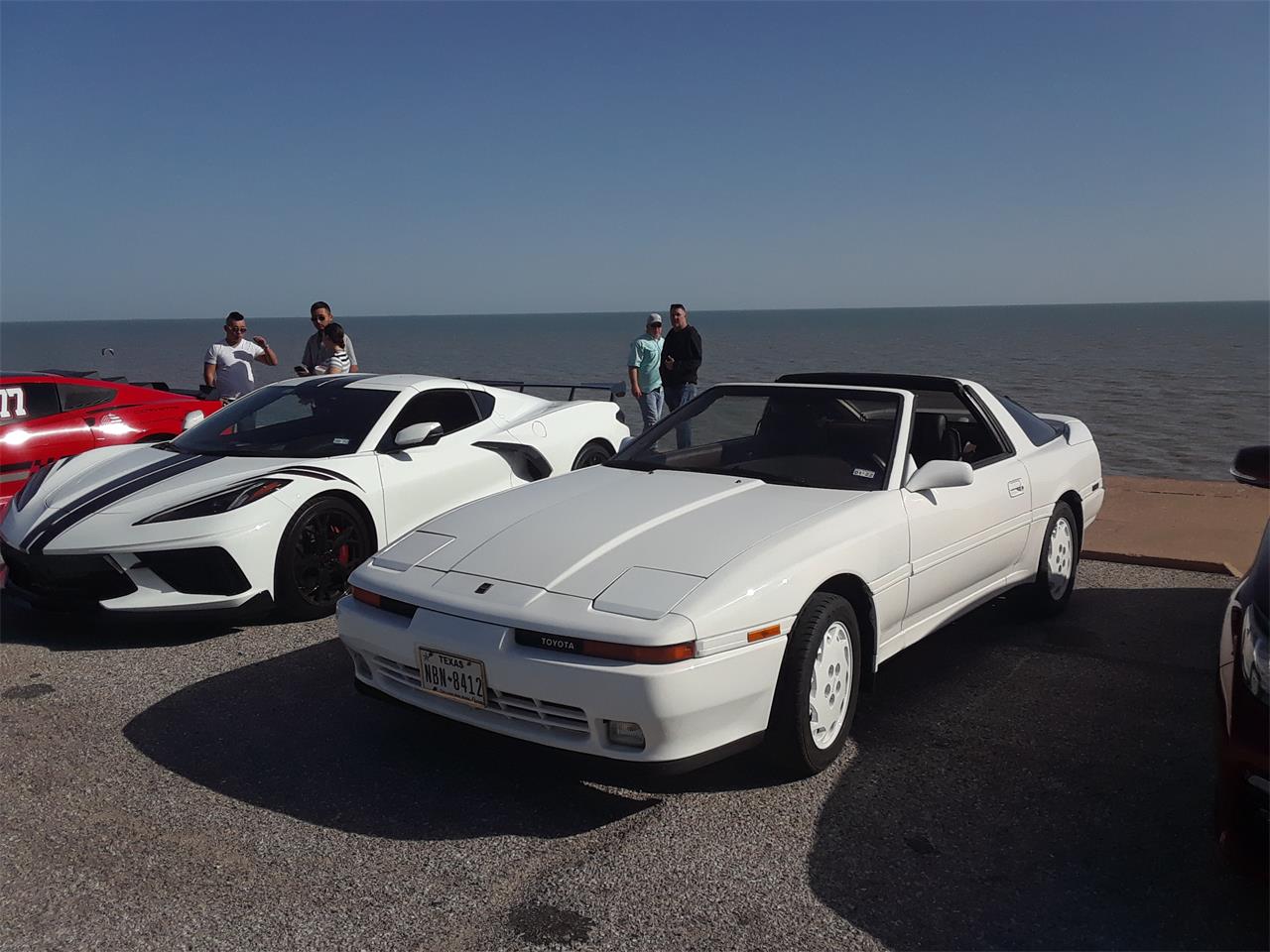 Toyota-Supra-1990-Diamond-White-Burgandy