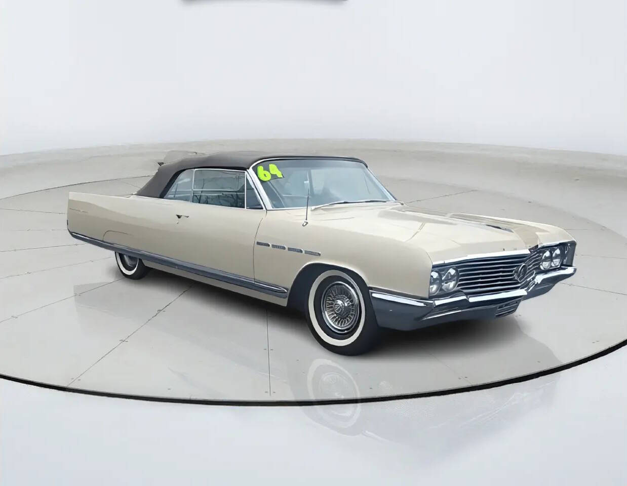 Buick-Electra-1964-Tan-Black