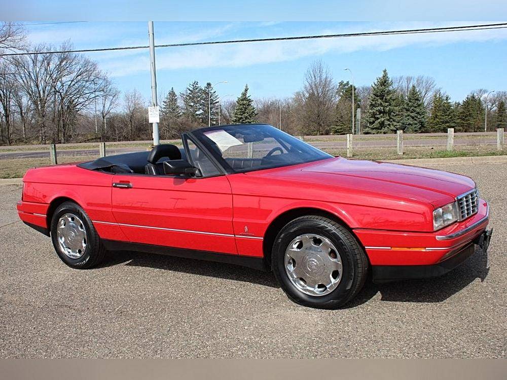 Cadillac-Allante-1990-red